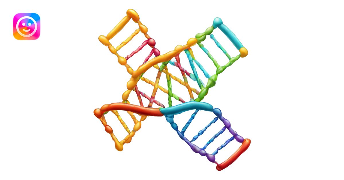 DNA emoji | AI Emoji Generator
