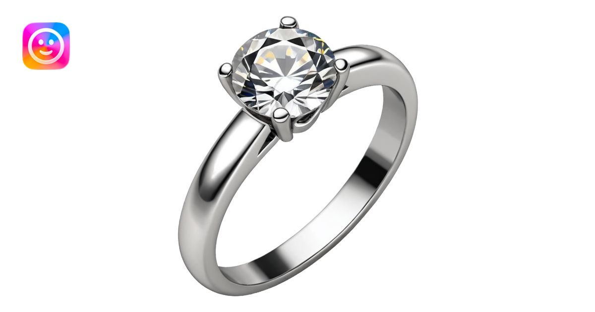 white jewelry ring emoji | AI Emoji Generator