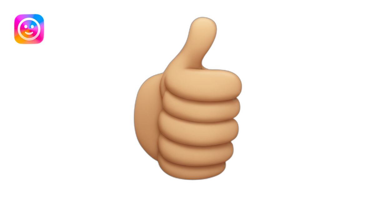 two thumbs up emoji | AI Emoji Generator
