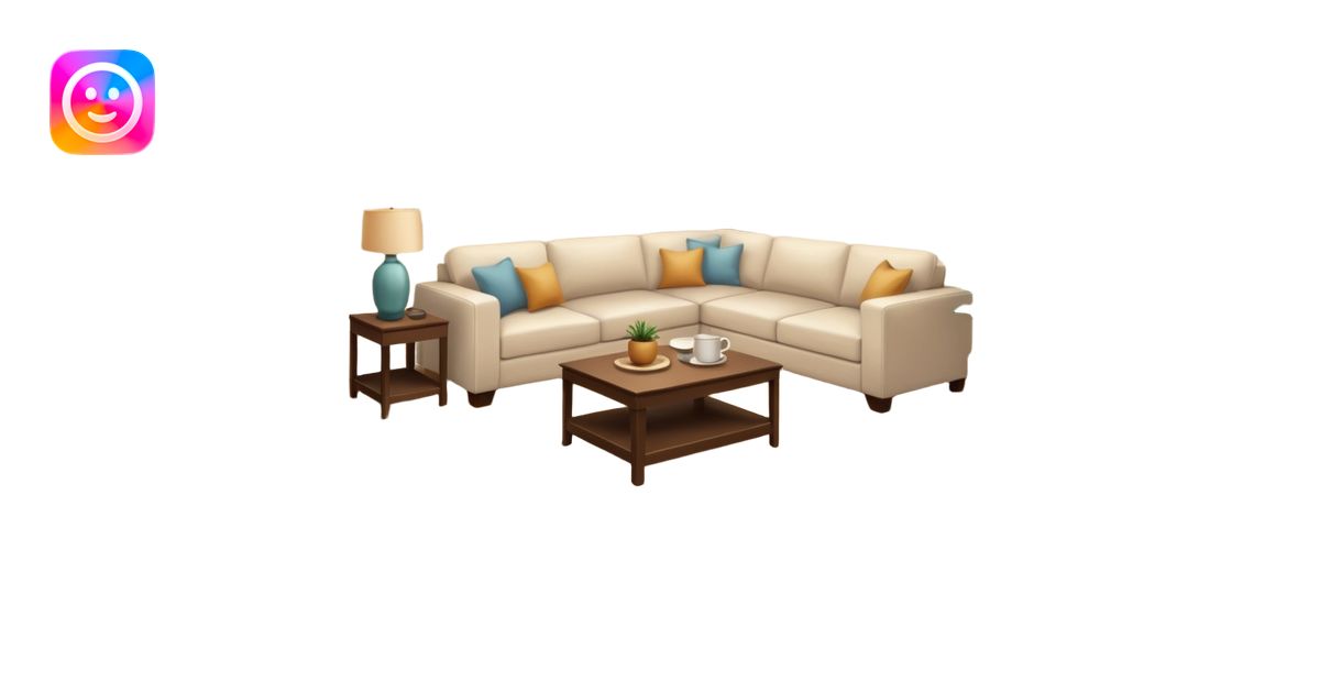 living room emoji | AI Emoji Generator