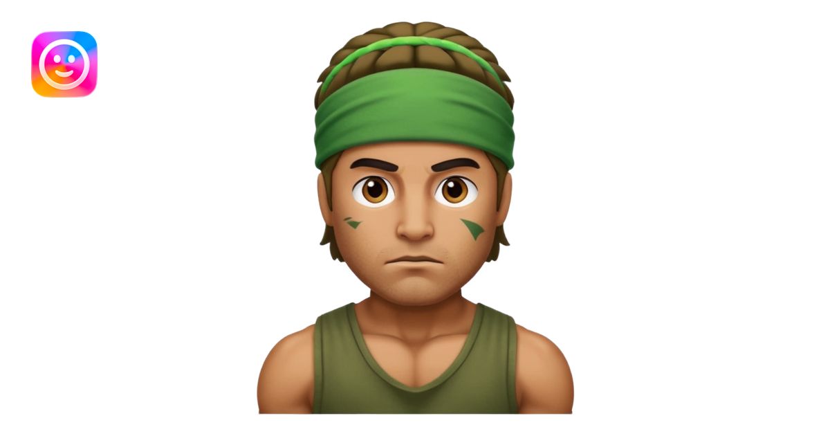 Rambo emoji | AI Emoji Generator