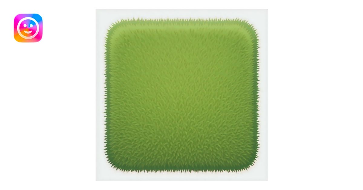 top down grass emoji | AI Emoji Generator