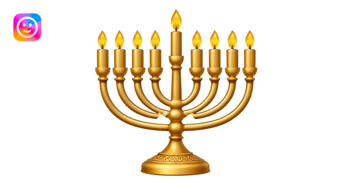 Menorah emoji | AI Emoji Generator
