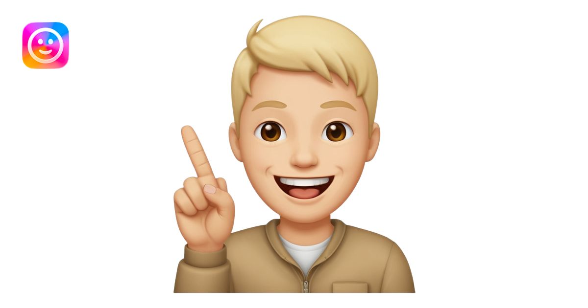 laughing face with the middle finger up emoji | AI Emoji Generator