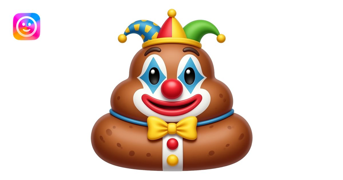 poo poo sausage it stinks with the costume emoji | AI Emoji Generator