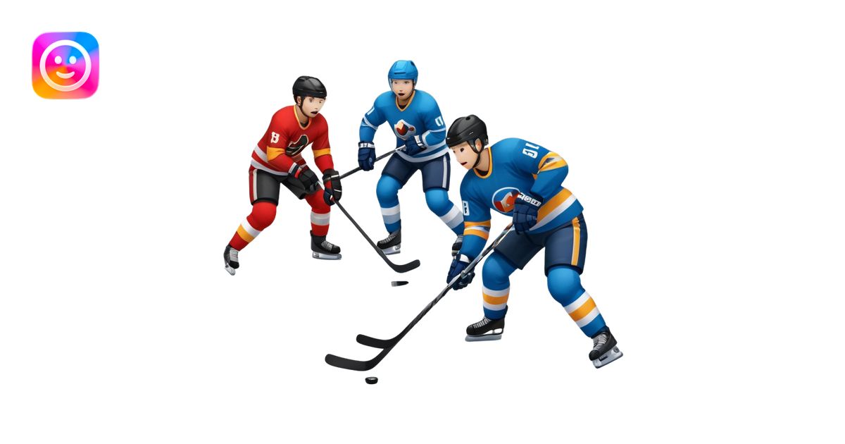 hockey game emoji | AI Emoji Generator