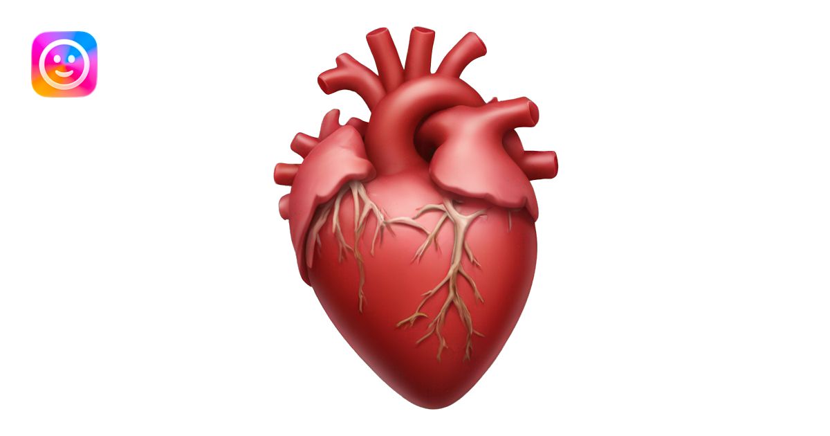 Human heart emoji | AI Emoji Generator