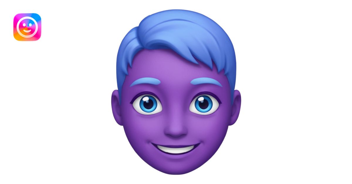 purple user emoji | AI Emoji Generator