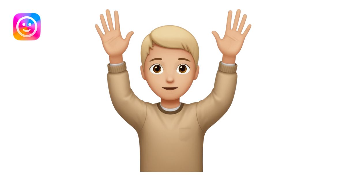 Make a person doing the 67 meme with the words six seven on there hands ...