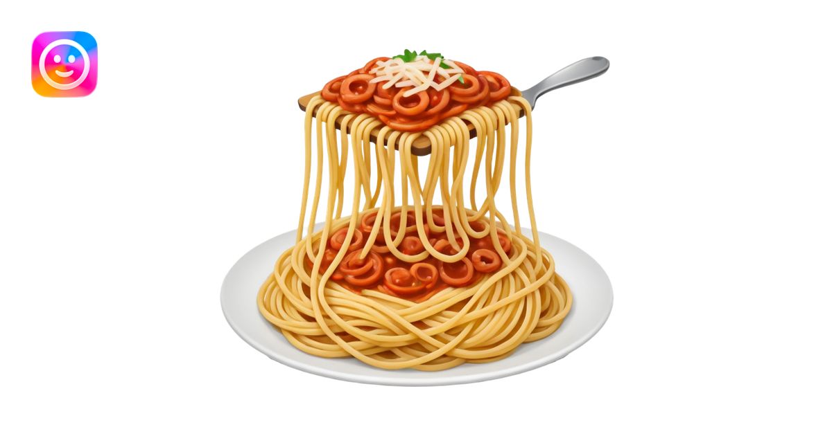 Spaghetti emoji | AI Emoji Generator