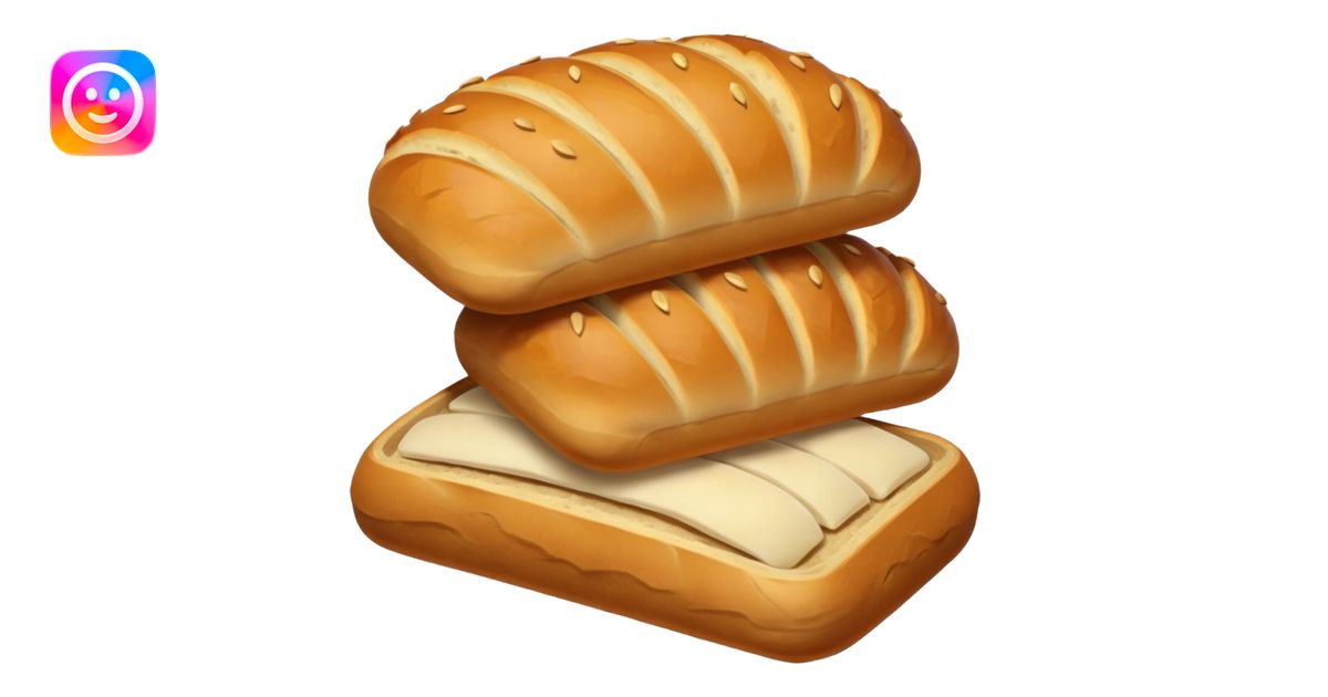 types of bread together emoji | AI Emoji Generator