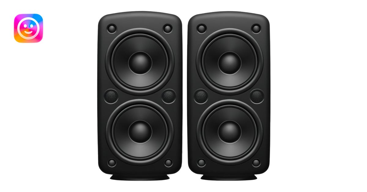 rumbling speakers emoji | AI Emoji Generator