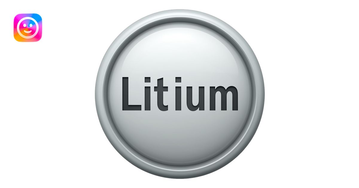 boton de litio emoji | AI Emoji Generator