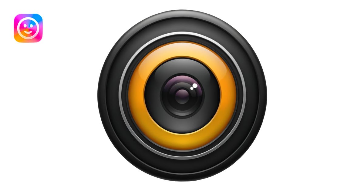 create a black hail camera aperture emoji emoji | AI Emoji Generator