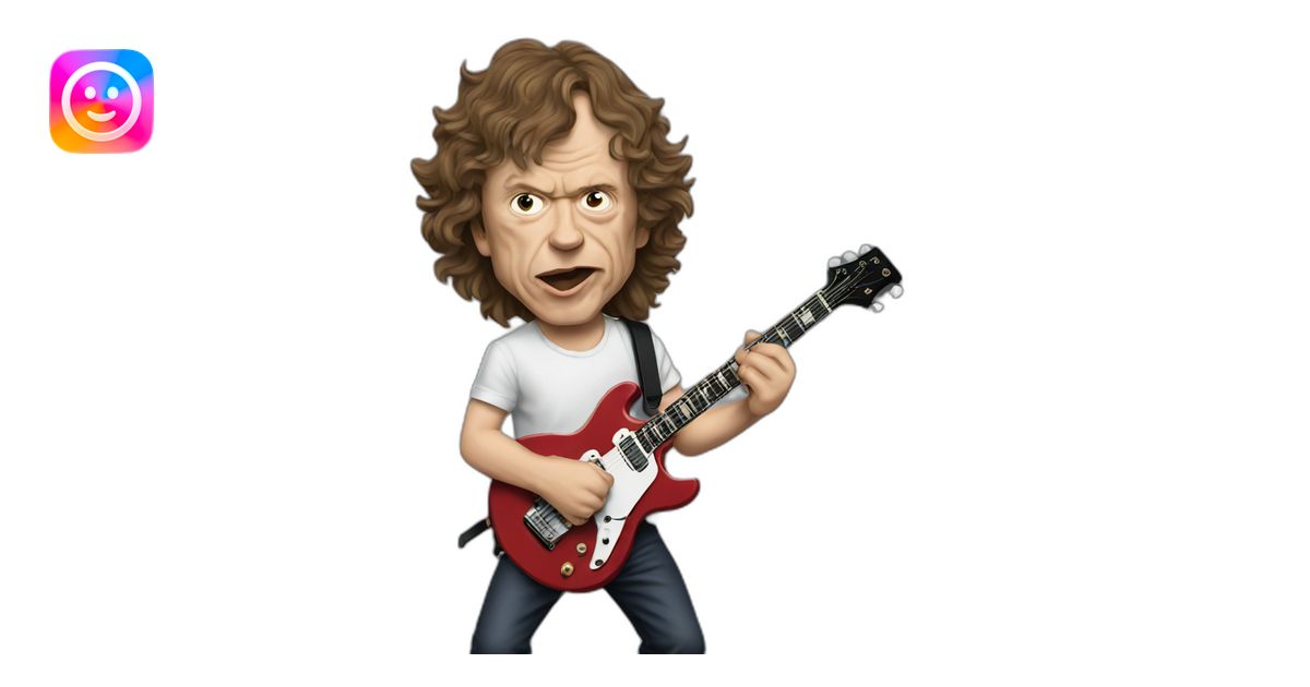 Angus young emoji | AI Emoji Generator
