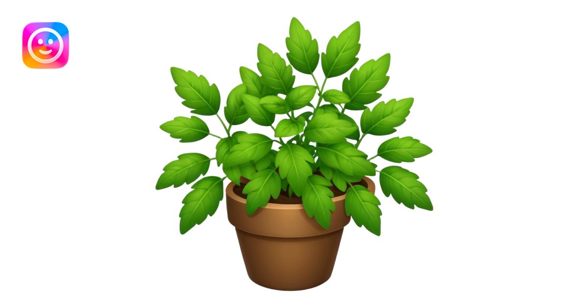 Herb Shrub emoji | AI Emoji Generator