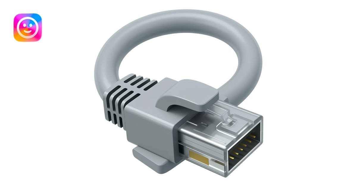 internet cable emoji | AI Emoji Generator