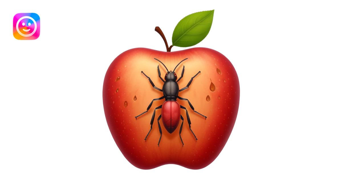 emoji of a small patch of skin (like on the neck or scalp) with a tiny ...