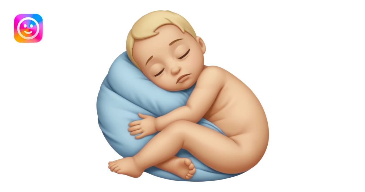 High resolution of realistic full body sleepy baby distorted , no extra ...