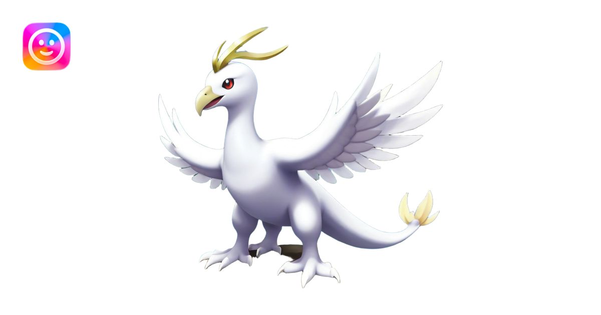 Lugia … One of the first legendary Pokémon to be used as a mascot for a ...