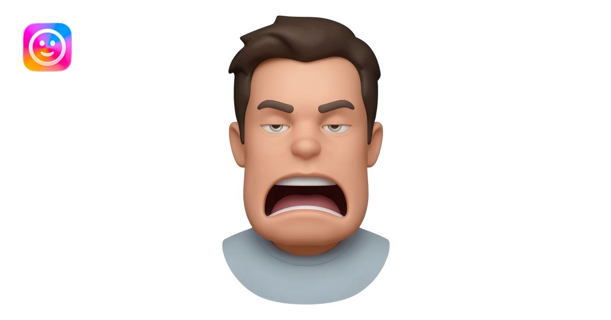 distorted face emoji emoji | AI Emoji Generator