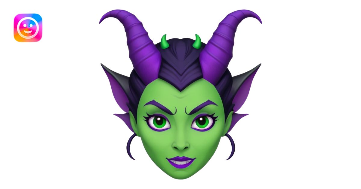 maleficent As a Emoji that don’t already exists. emoji | AI Emoji Generator