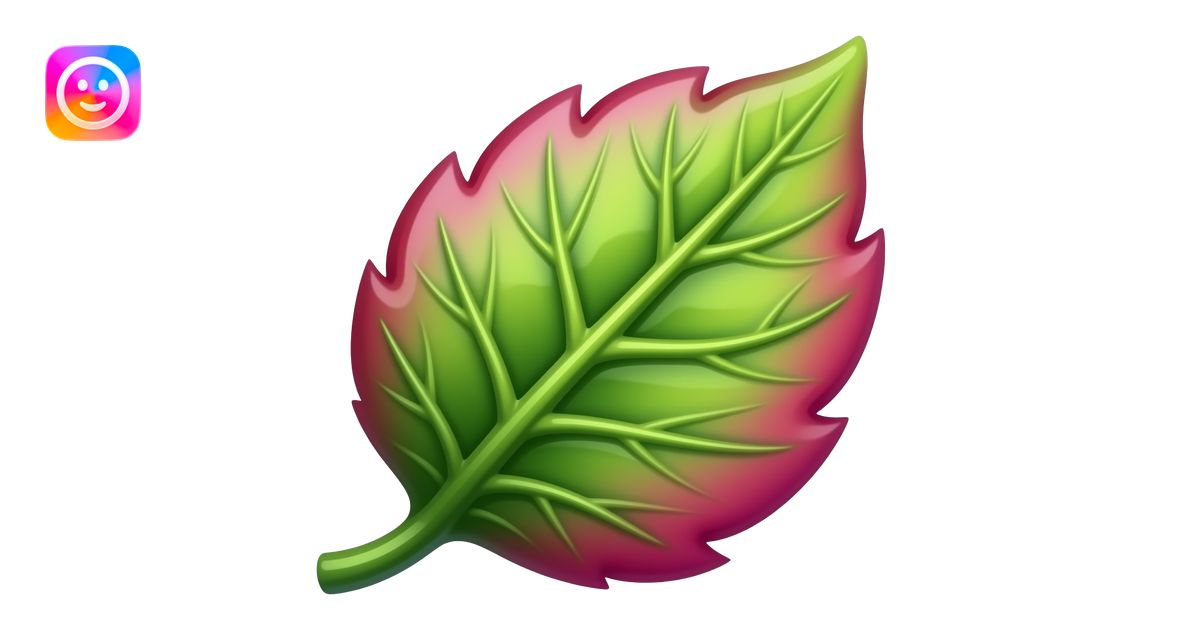 CANDY LEAF emoji | AI Emoji Generator