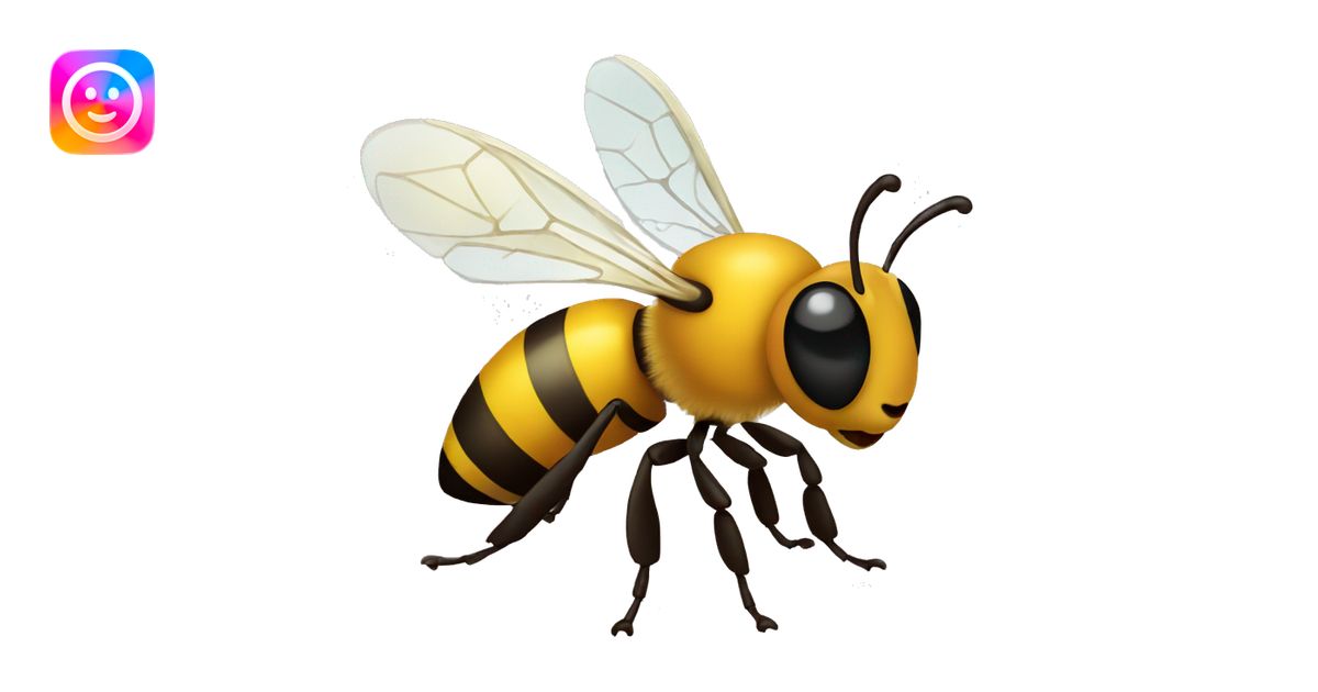 Honey bee emoji | AI Emoji Generator