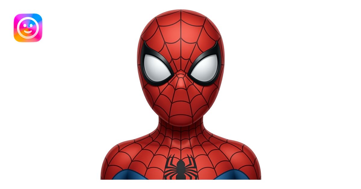 Spiderman emoji | AI Emoji Generator