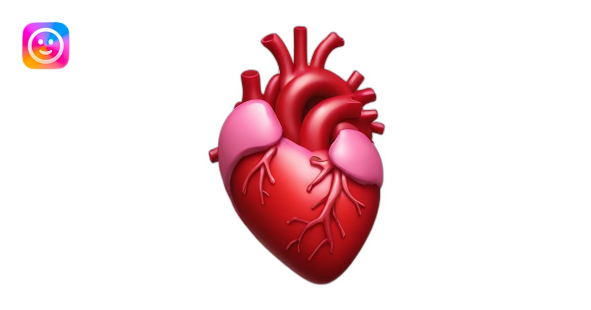 human heart emoji | AI Emoji Generator