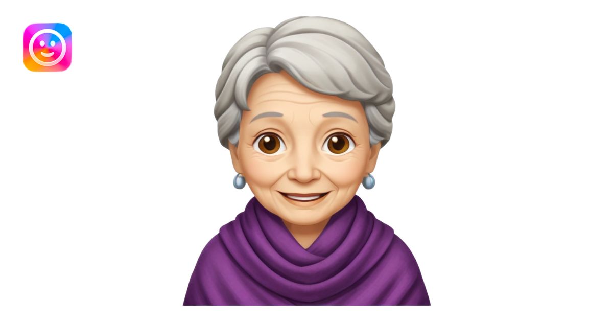 Granny emoji AI Emoji Generator