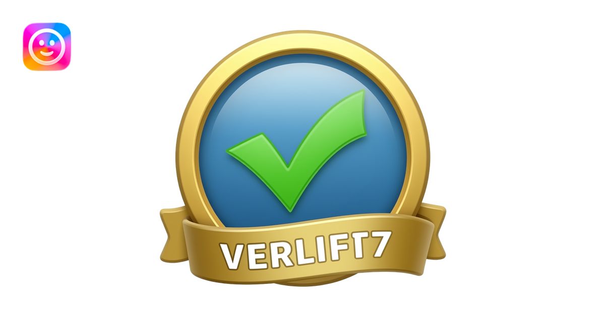 Create a roblox verify badge emoji emoji | AI Emoji Generator
