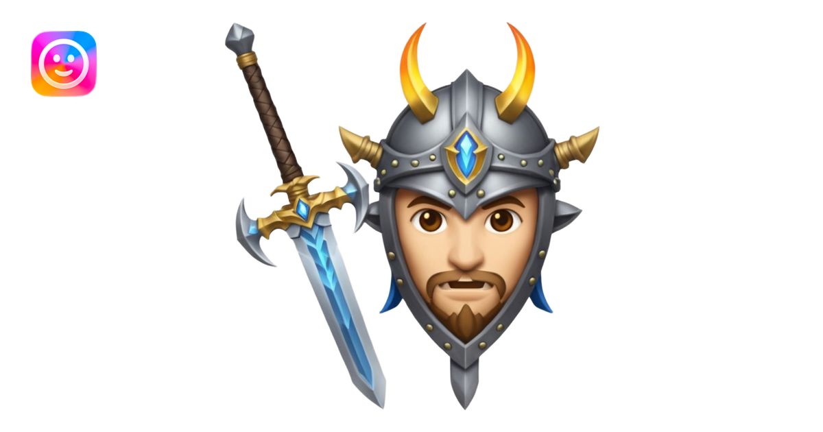emoji representing the DPS role in World of Warcraft, featuring crossed ...