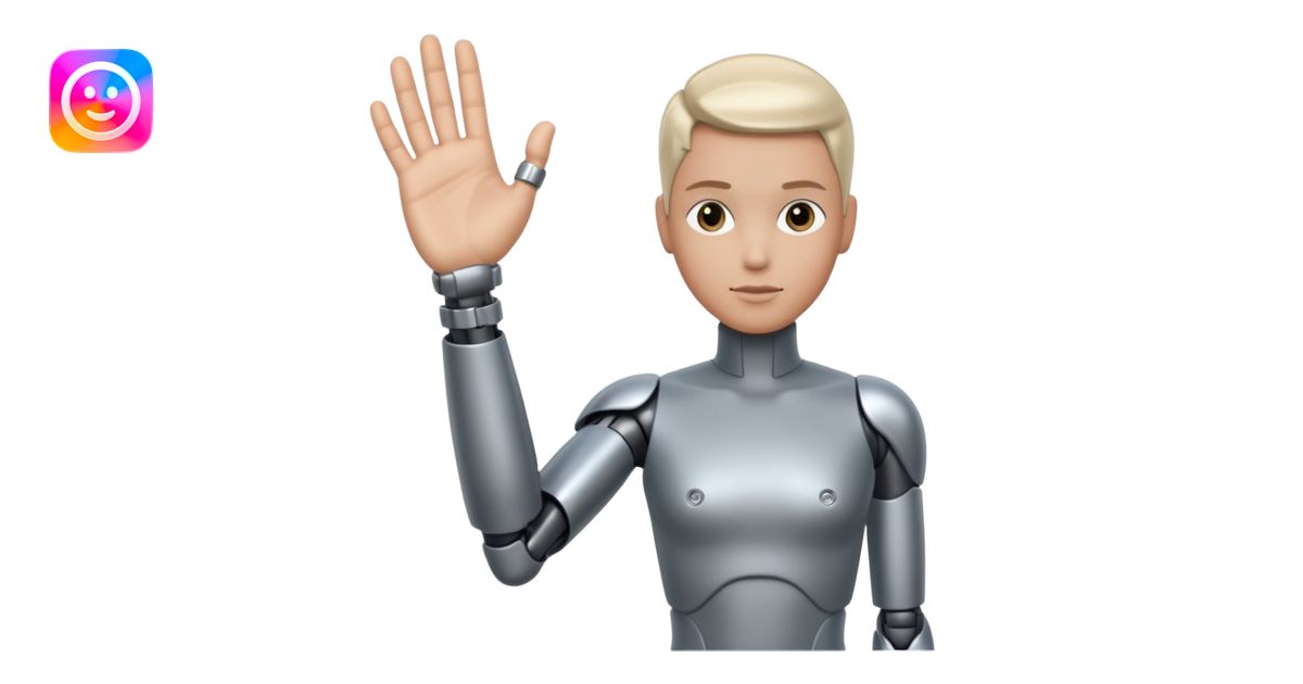 bionic person emoji | AI Emoji Generator