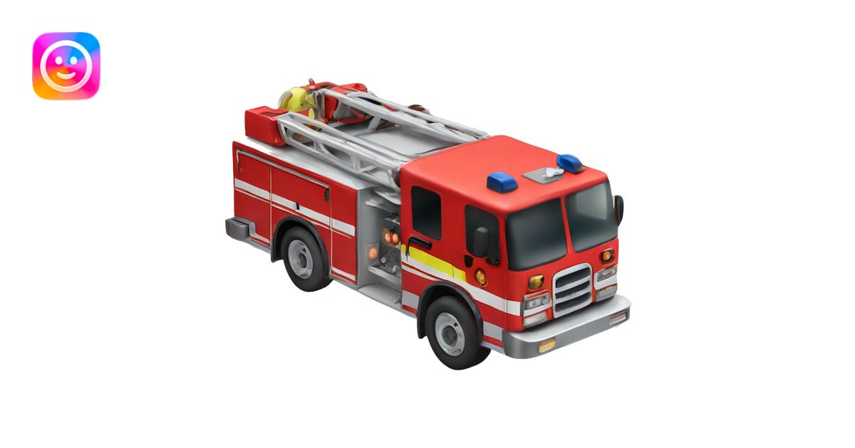 fire engine car emoji | AI Emoji Generator