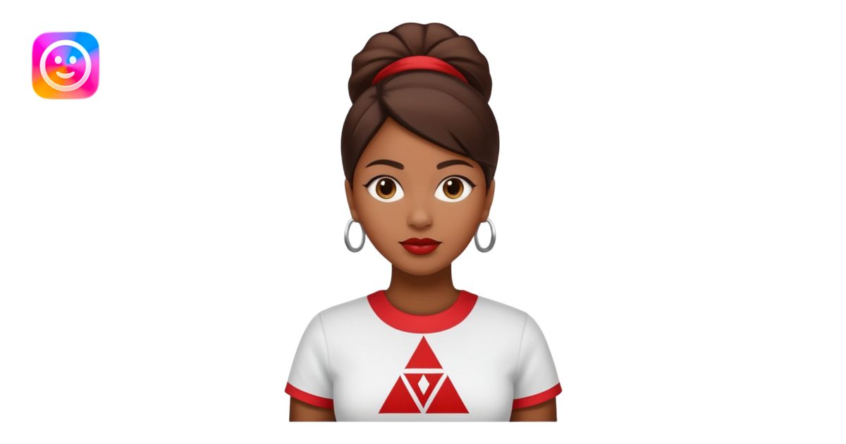 Delta Sigma Theta emoji | AI Emoji Generator