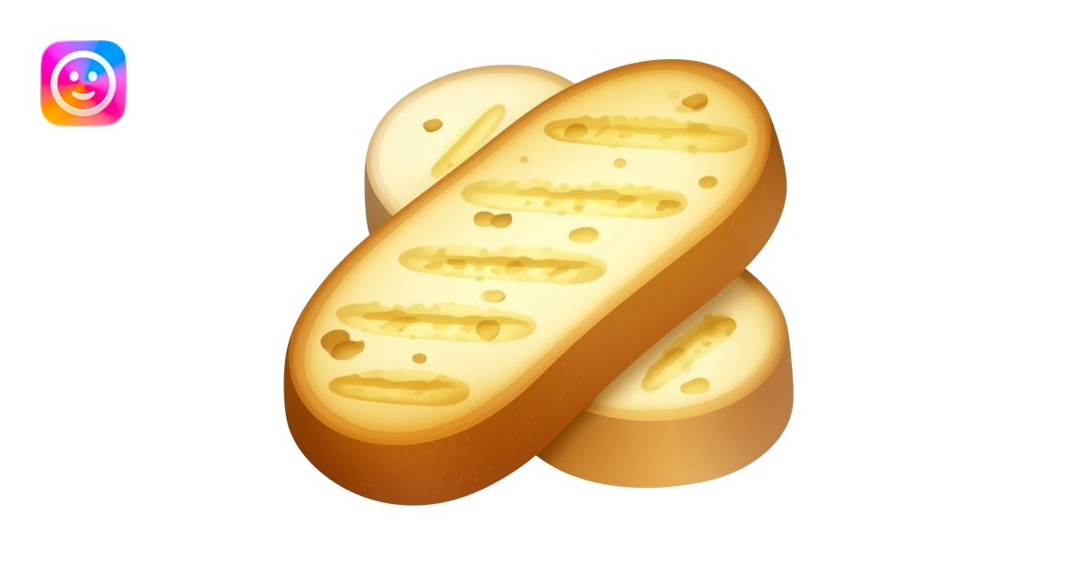 garlic bread crumbles emoji | AI Emoji Generator