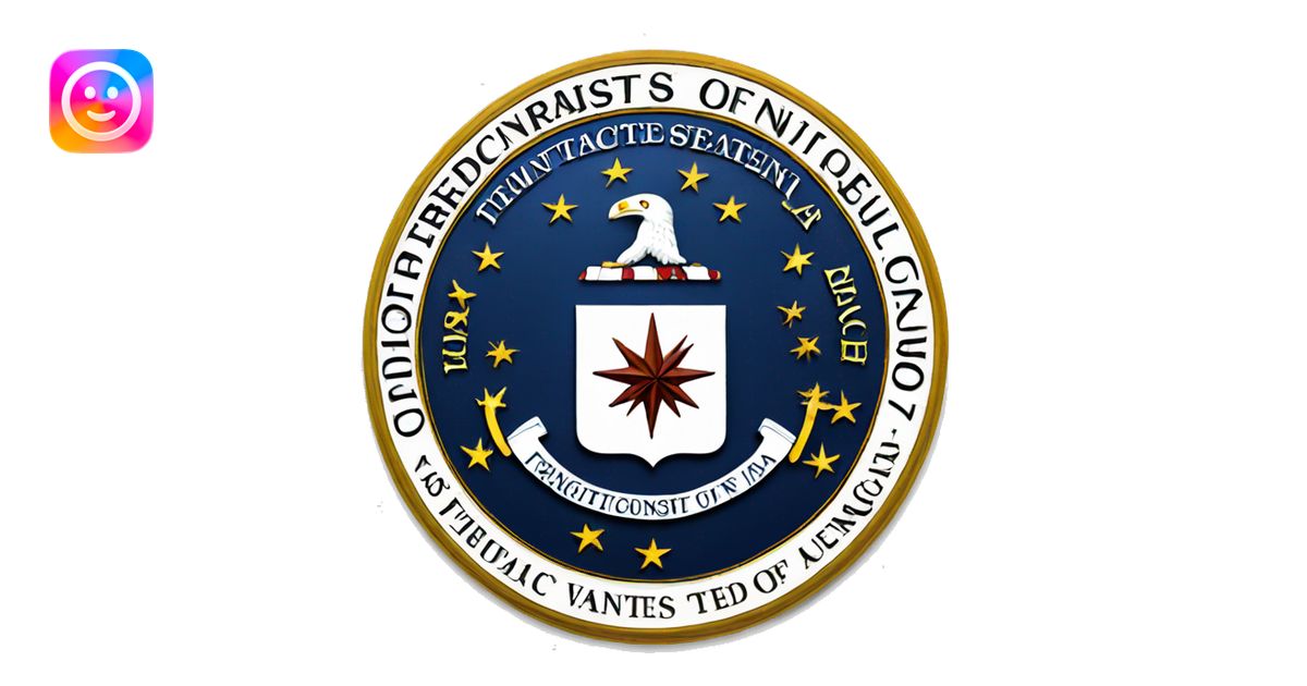 Cia logo emoji | AI Emoji Generator