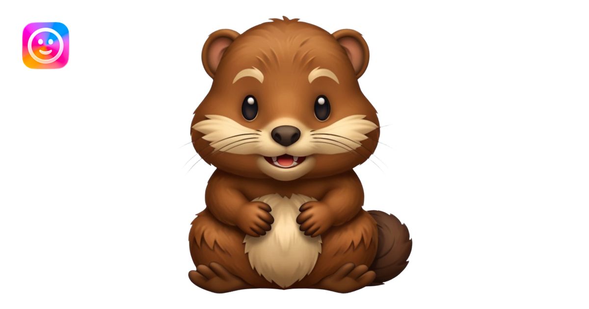 Beaver emoji | AI Emoji Generator