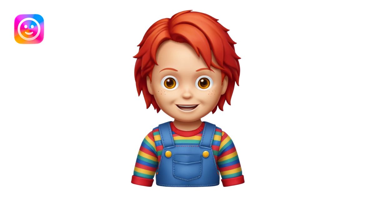 Un emojin de chuky emoji | AI Emoji Generator