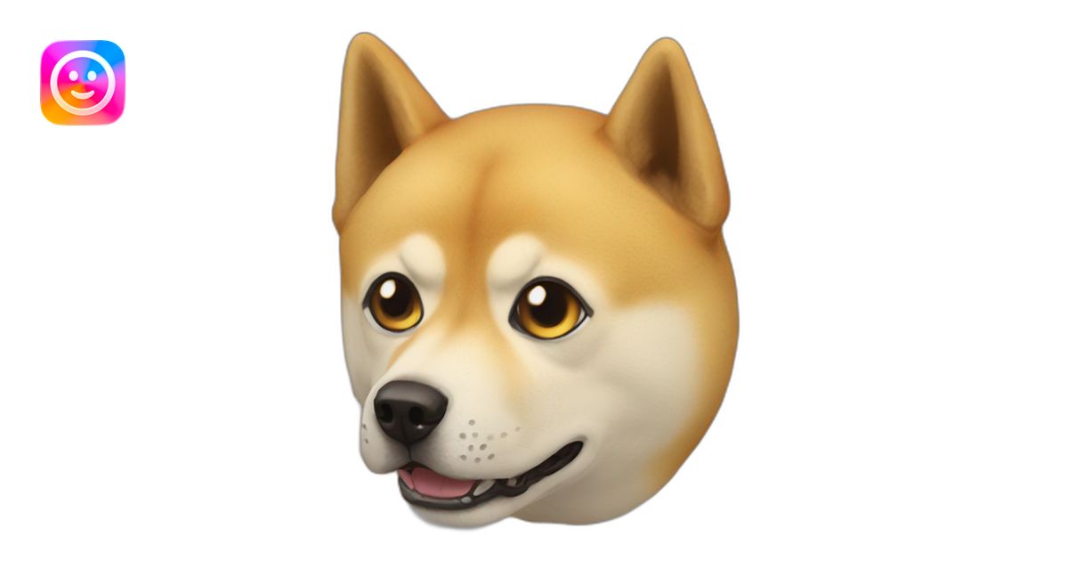 cursed doge emoji | AI Emoji Generator