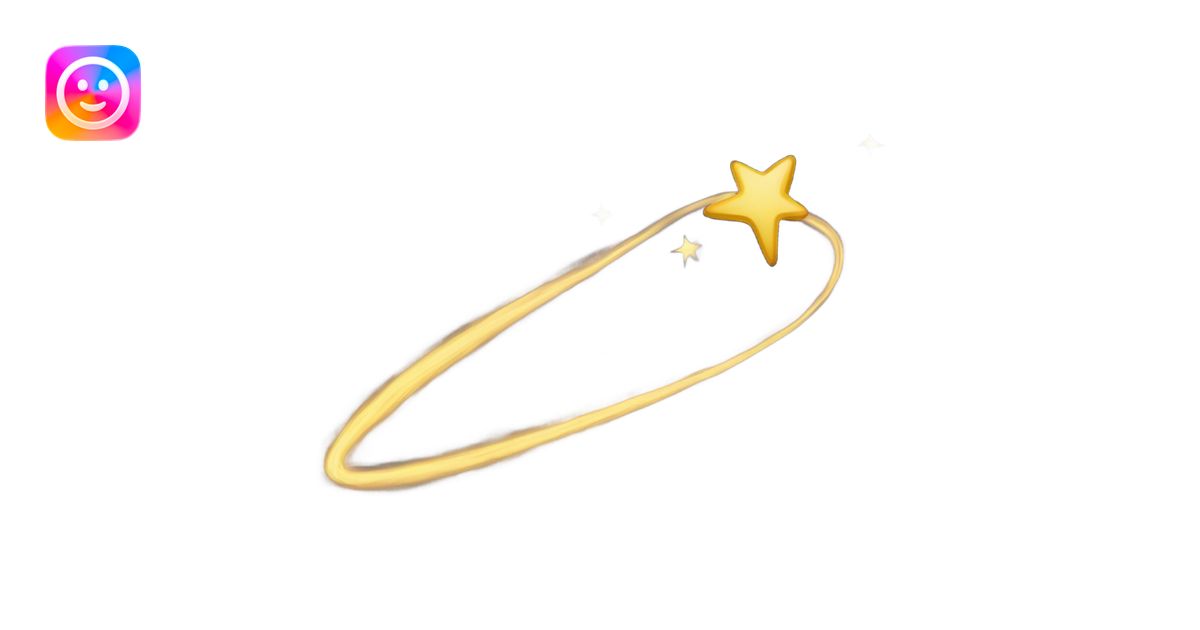 shooting star emoji | AI Emoji Generator