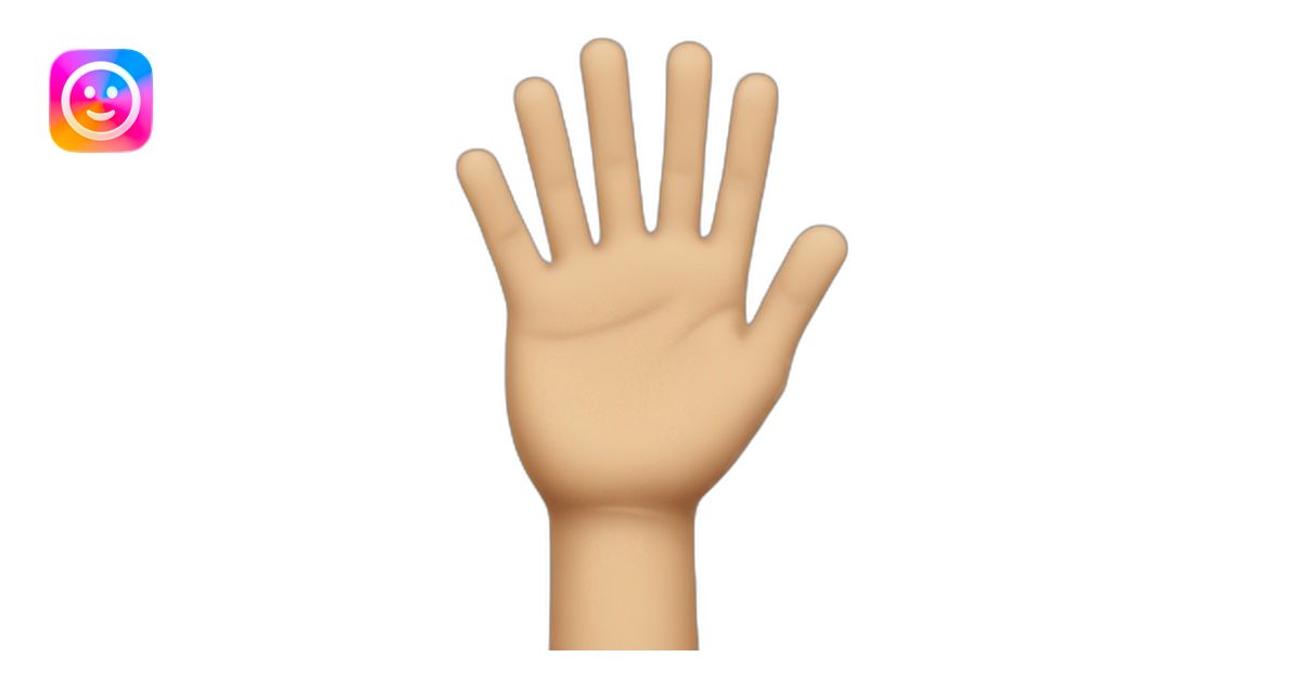 hands up guilty smirk emoji | AI Emoji Generator