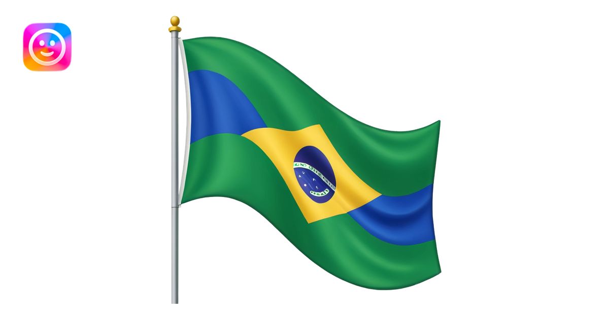 bandera brazil emoji | AI Emoji Generator