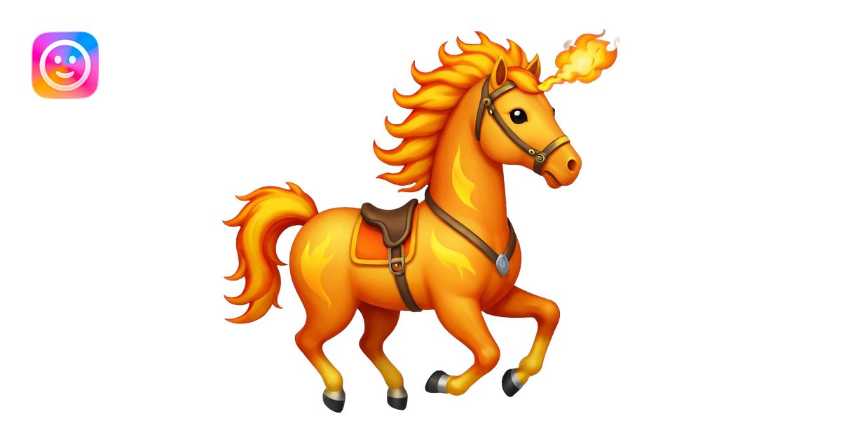 fire horse emoji to push notification . more fire on the horse emoji ...