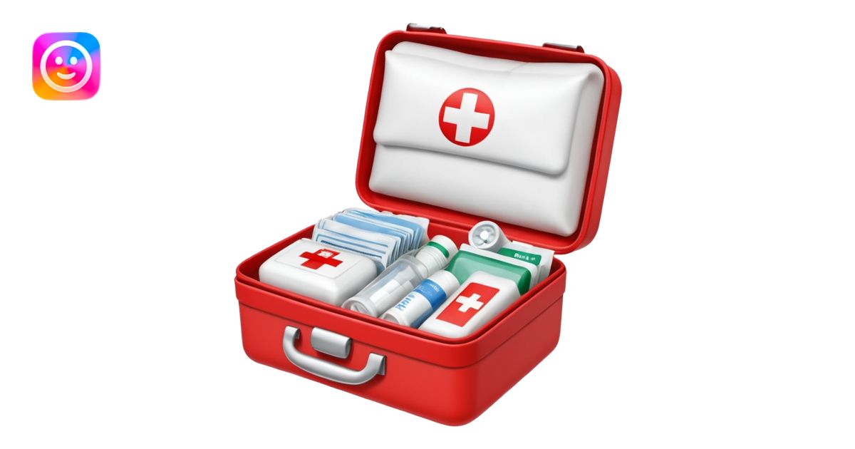 open first aid kit emoji | AI Emoji Generator