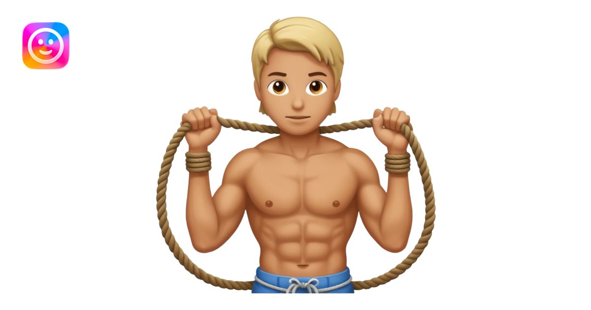 person pulling a rope emoji | AI Emoji Generator