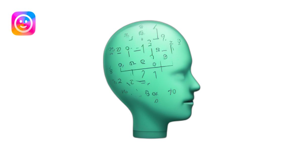 Math is product thinking emoji | AI Emoji Generator