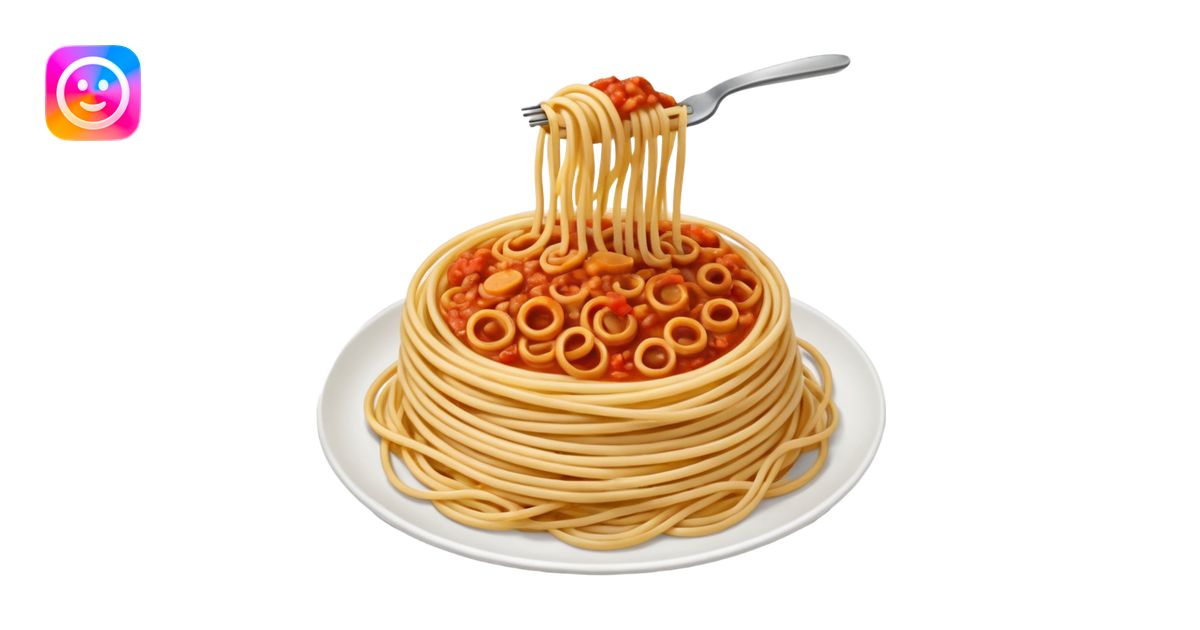 Spaghetti emoji | AI Emoji Generator