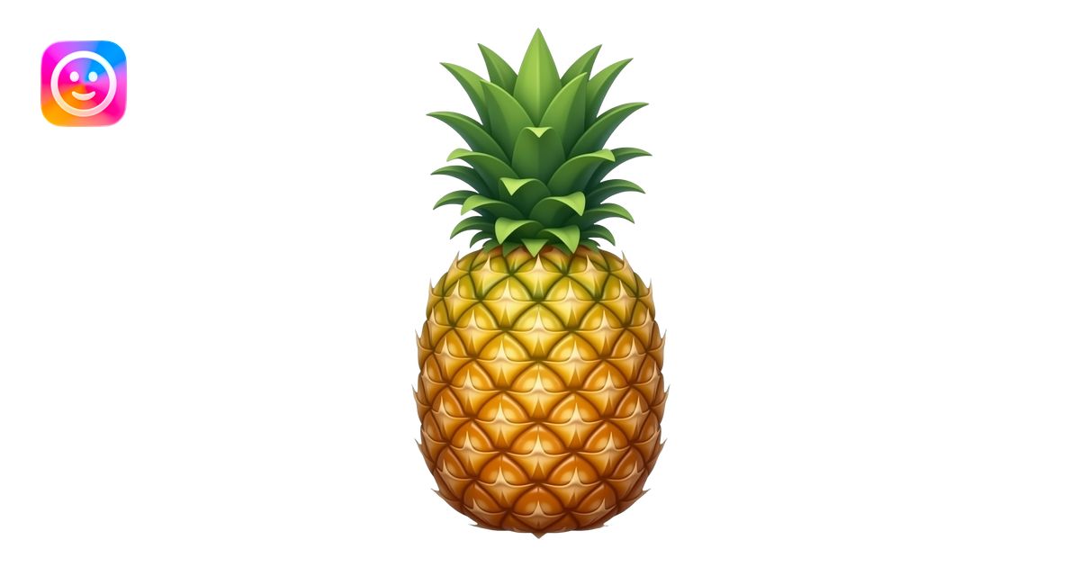 Pineapple emoji | AI Emoji Generator
